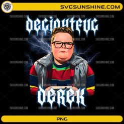 Delightful Derek PNG | Stranger Things 5 Derek Turnbow Metal Style PNG Design