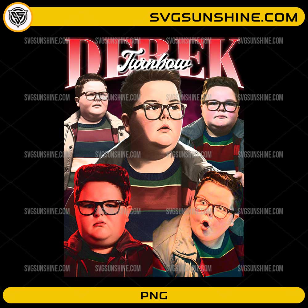 Derek Turnbow PNG Stranger Things 5 Collage Design