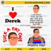 Derek Turnbow SVG PNG Bundle Funny Derek Quotes Stranger Things Season 5 Design