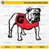 Georgia Bulldogs Logo SVG Georgia Bulldog Mascot SVG PNG Design