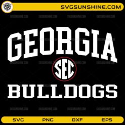 Georgia Bulldogs SEC SVG Georgia Bulldogs SEC Logo SVG PNG Design