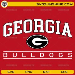 Georgia Bulldogs SVG Logo Design PNG