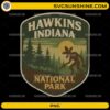 Hawkins Indiana National Park PNG Demogorgon Stranger Things badge design