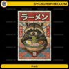 Kawaii Ramen Raccoon PNG Japanese slurping ramen noodle raccoon
