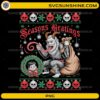 Krampus Seasons Beatings PNG horror Christmas ugly sweater design