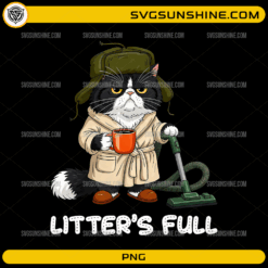 Litters Full Cat PNG funny Christmas Vacation parody design