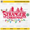 Stranger Christmas SVG PNG Stranger Things Holiday Lights Design