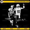 Tom Brady Drake Maye SVG PNG New England football quarterbacks design