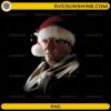 Tony Soprano Merry Christmas PNG funny Tony Soprano Santa hat Christmas design