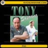 Tony Soprano retro PNG featuring the classic Sopranos mafia character