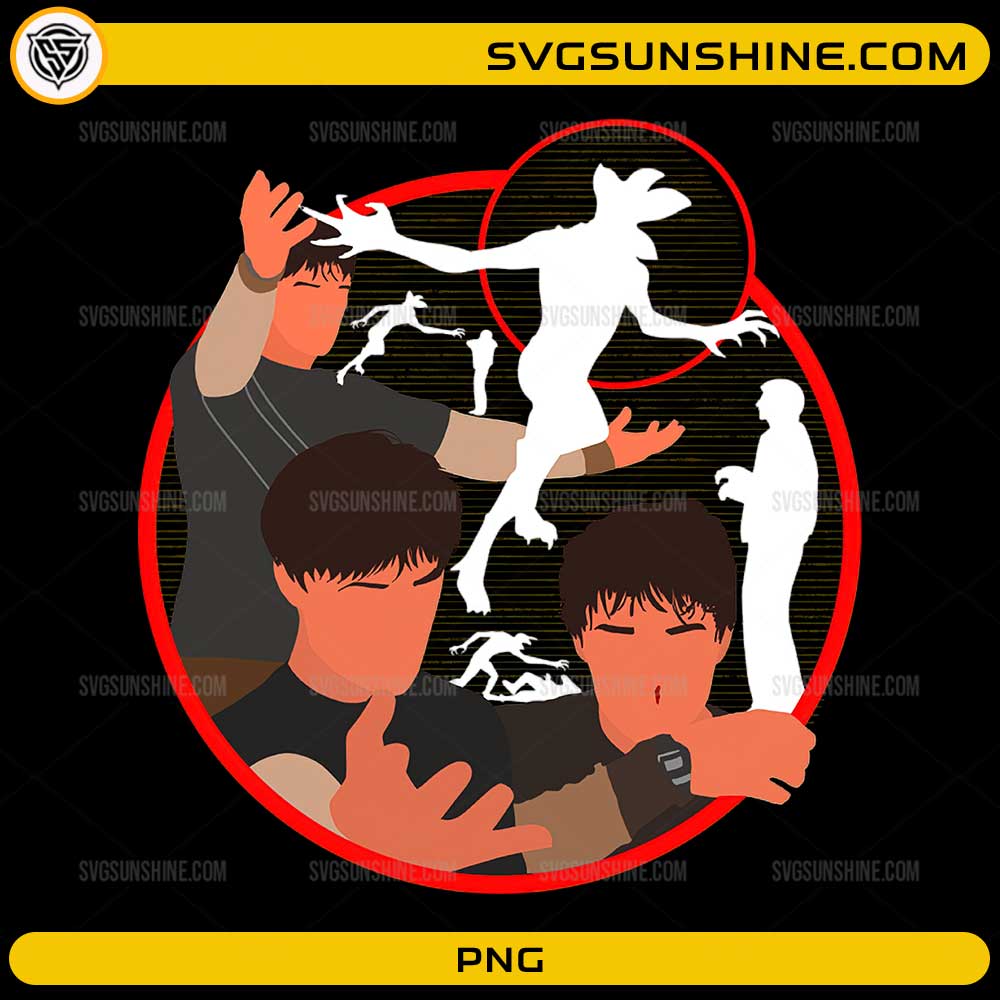 Will Byers with Powers PNG Stranger Things Season 5 Clipart
