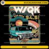 WSQK Hawkins New Hitmaker PNG retro Stranger Things radio van design