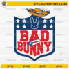 Bad Bunny Benito Bowl SVG NFL Super Bowl football design