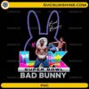 Bad Bunny Super Bowl LX PNG halftime show bunny design