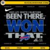 Been There Won That Buffalo Bills SVG 2025 AFC North Champions Football