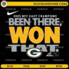 Been There Won That Green Bay Packers SVG 2025 NFC East Champions Football