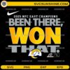 Been There Won That Los Angeles Rams SVG 2025 NFC East Champions Football