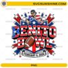 Benito Bowl 2026 PNG Bad Bunny inspired Super Bowl LX football design