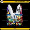 Benito Bowl LX PNG football halftime show bunny design
