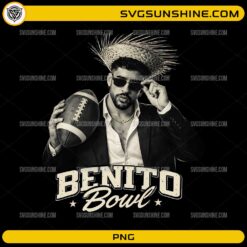 Benito Bowl PNG NFL Super Bowl 2026 parody design