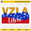Free Venezuela SVG Venezuela Libre flag design