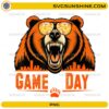 Game Day Bear PNG Chicago Bears mascot sports design