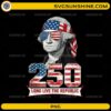 George Washington 250 Long Live the Republic PNG patriotic design