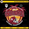 Indiana College Football Playoff National Championship 2026 SVG design