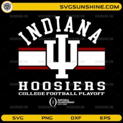 Indiana Hoosiers College Football Playoff SVG National Championship 2026