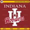 Indiana Hoosiers IU Logo SVG design