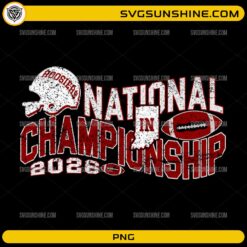 Indiana Hoosiers National Championship PNG Indiana Football 2026