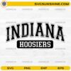 Indiana Hoosiers SVG varsity lettering cut file