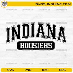 Indiana Hoosiers SVG &ndash; Varsity Indiana Hoosiers Cut File PNG DXF EPS