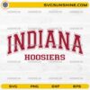 Indiana Hoosiers varsity SVG classic college lettering