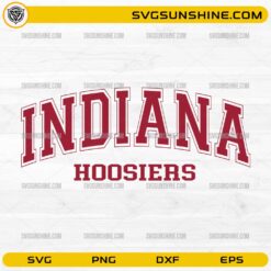 Indiana Hoosiers varsity SVG classic college lettering