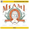 Miami Football Vintage Champions 2026 PNG retro design