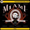 Miami Hurricanes 2026 National Title PNG retro football design