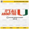 Miami Hurricanes Football SVG Design All About The U