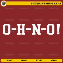 O-H-N-O Indiana Hoosiers SVG | PNG DXF EPS