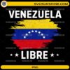 Venezuela Libre PNG patriotic flag freedom design