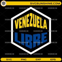 Venezuela Libre SVG freedom quote design