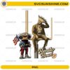 Benito Bowl PNG funny bad bunny frog with Puerto Rican flag
