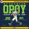 Jaxon Smith-Njigba Offensive Player of the Year PNG Seattle Seahawks graphic