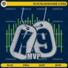 K9 MVP Seattle Seahawks SVG Kenneth Walker III Super Bowl LX design