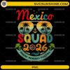 Mexico Squad 2026 PNG tropical vacation cruise design
