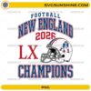 New England Football 2026 PNG LX Champions football helmet design