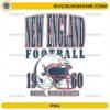 New England Football PNG vintage Boston Massachusetts football helmet