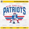 New England Patriots vintage mascot SVG retro football design