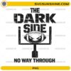 The Dark Side No Way Through PNG football defense goalpost design