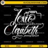 Toxic Photography SVG PNG custom camera logo design